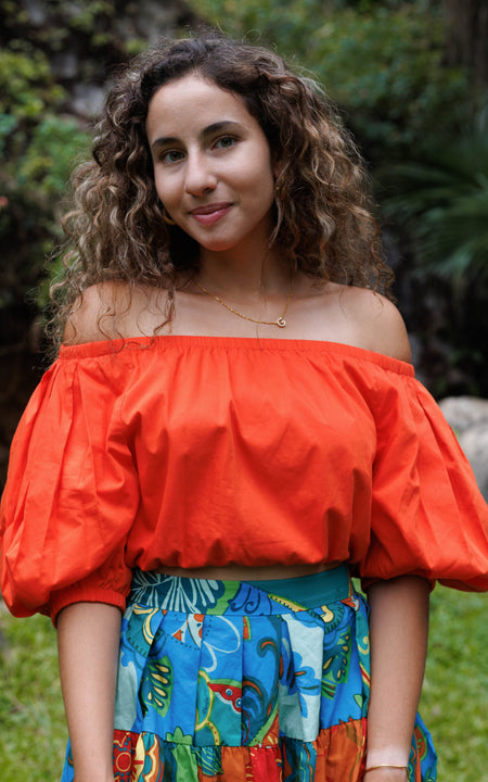 Gazi Glory Crop Top - Botanica